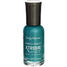 Sally Hansen Hard as Nails Xtreme Wear, Jazzy Jade 0.4 oz (Pack of 2) - £8.19 GBP