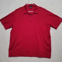 Nike Men&#39;s Golf Shirt Sz XL Red Tiger Woods Collection Casual Short Sleeve Polo - £19.95 GBP