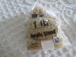 1 Pound Mill Ends Acrylic Blend Tan Yarn - $9.90