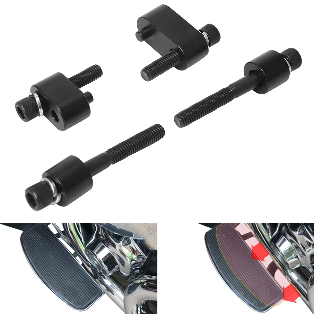 Motorcycle Floorboard Extensions Kit 3/4&#39;&#39; Compatible for Harley Touring... - $25.22