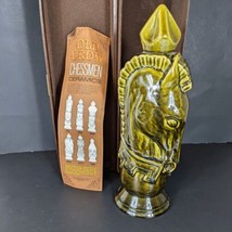 Old Crow Chessmen Light Knight 1960s Vintt Empty Decanter with Box - £69.37 GBP