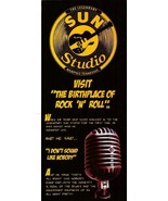 SUN Recording STUDIO CARD Elvis Presley rock N roll Birthplace Memphis T... - $28.18 CAD