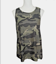 Old Navy Active Camouflage Athletic Tank Top Size M Open Back Breathe On Camo - £9.38 GBP