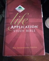 Life Application Study Bible NIV 1997 Tyndale hard cover w/dust jacket - £11.69 GBP