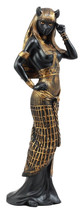 Ebros Gift Egyptian Goddess Bastet Cat in Sensual Human Form Figurine 10.75&quot;H - £35.39 GBP