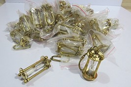 Beautiful Brass Sand Timer Key Chain Set Of 150 - $269.00