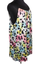 Shein Multicolor Leopard Print Short Nightgown Soft Stretchy, Fits Plus Size 3X - £10.21 GBP