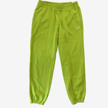 Nike Sportswear Women Essentials Collection Loose Fit Fleece Sweatpants Green L - £23.35 GBP