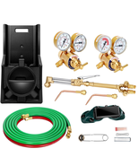 17 Piece Medium Duty Oxy Acetylene Gas Welding Outfit Tote Kit without T... - $316.78