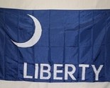 AES 5x8 Embroidered Sewn Solarmax Ft Moultrie Liberty Moon Nylon Flag 5&#39;... - $79.88