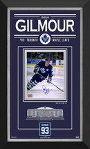 Doug Gilmour Signed Photo Limited Edition of 93 Frame - Toronto Maple Leafs - $285.00