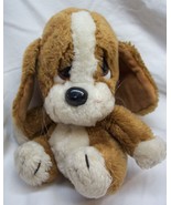 VINTAGE APPLAUSE SAD SAM JR. BASSETT HOUND DOG 8&quot; Plush STUFFED TOY 1980&#39;s - $24.74