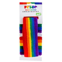 Rainbow Pride Sweatbands Set - £17.99 GBP