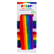 Rainbow Pride Sweatbands Set - £16.83 GBP