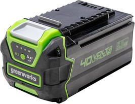 Greenworks 40V 5.0Ah Lithium-Ion Battery (Genuine Greenworks Battery) - £156.11 GBP