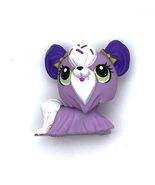 Littlest Pet Shop Maltese Puppy Dog Purple With Green Eyes #3334 - $91.07 MXN