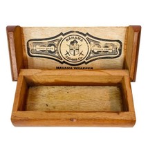 Bahama Cigars Company Unique Wooden Havana Wrapper Honduras Cigar Box - £24.08 GBP