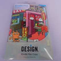 Kindle Fire Folio Design Case Ultra Agent Durable &amp; Stylish Ugly Doll - $10.00
