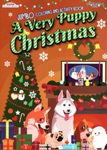 Christmas Edition Holiday Jumbo Coloring Book ~ A Very Puppy Christmas - £5.49 GBP