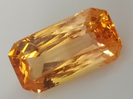3.60 ct Natural Golden Sapphire loose gemstone by alifgems - £1,004.87 GBP