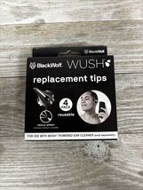 Wush Water Powered Ear Cleaner by Black Wolf 4 Reusable Replacement Tips... - $15.72