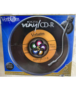 Verbatim Digital Vinyl CD-R 5 Pack Color w/ Cases Blank Media New Factor... - $7.25