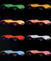 Warhol Vintage Lithograph ANDY WARHOL Cars, 1954 Formula 1 Mercedes Benz W196 R - £151.07 GBP