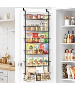 Over The Door Organizer: 6-Tier Metal Spice Rack - Pantry Storage And Ba... - $52.63 CAD