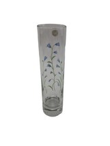 Vintage Colony Blue Bell Hand Decorated Giftware Floral Bud Vase 73/4 inch - £7.91 GBP