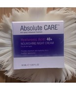 Absolute Care Hyaluronic Acid  Age 40+ Nourishing Night Cream 1.69 fl.oz - $336.09 MXN