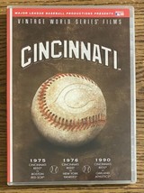 MLB Vintage World Series Films - Cincinnati Reds 1975, 1976 &amp; 1990 DVD - £14.69 GBP