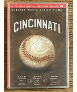 MLB Vintage World Series Films - Cincinnati Reds 1975, 1976 &amp; 1990 DVD - £14.68 GBP
