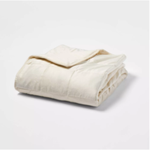 Tranquility 12lbs Weighted Blanket, Ivory, 48&quot; x 72&quot; (New with Defects/NWOT/NOB) - £22.85 GBP