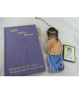 De Grazia 6&quot; Stained Glass Suncatcher Shepherd, Book God and Mouse &amp; Mag... - £21.78 GBP