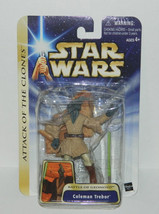 Star Wars Attack of the Clones Coleman Trebor Figure 2003 #84991 SEALED MIB - £19.10 GBP