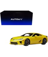 Lexus LFA Pearl Yellow with Red and Black Interior 1/18 Model Car by Aut... - £265.89 GBP