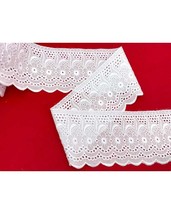 English Lace Braid 9cm St. Gallen 4BF53G Scalloped Flyers Unique-
show origin... - £2.81 GBP