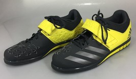 Adidas Mens US 10.5 UK10 Powrlift 3 Gray Lemon Peel Sneakers Gym Shoes K... - $77.18