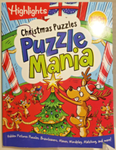 HIGHLIGHTS CHRISTMAS PUZZLES - PUZZLE MANIA w/ 150+ PUZZLES - $4.99