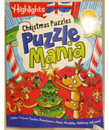 HIGHLIGHTS CHRISTMAS PUZZLES - PUZZLE MANIA w/ 150+ PUZZLES - £3.98 GBP
