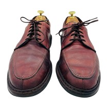 Allen Edmonds Derby Shoe Men&#39;s 10 D Wilbert Brown Leather Casual Split-T... - $49.99