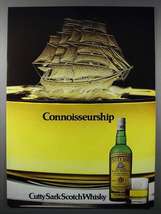 1980 Cutty Sark Scotch Ad - Connoisseurship - $18.49