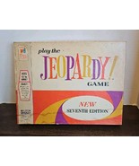 Vintage Jeopardy Board Game 7th Edition 1970 Milton Bradley Complete - €21,18 EUR