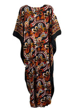 Women s Multicolor Kusum African Kaftan Dress. One Size. 100% Polyester. - £13.95 GBP