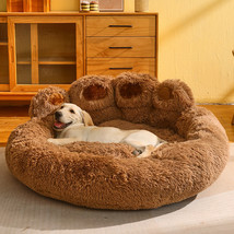 Kennel Warm Medium Large Dog Corgi Golden Retriever Bed Fleece-lined Sofa Mattre - £22.71 GBP+