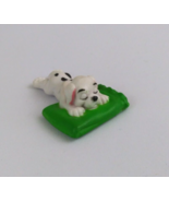 Disney 101 Dalmatians Dalmatian Puppy Sleeping On Pillow 1&quot; Mini Figure - $90.73 MXN