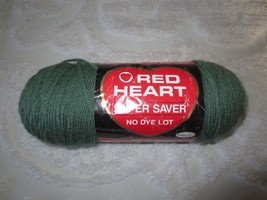 8 Oz. Skeins Red Heart Super Saver 4 Med. #0632 Medium Sage Acrylic Yarn - £3.99 GBP