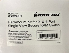 IOGEAR - GXS24KIT - Rack Mount for KVM Switch - £43.21 GBP