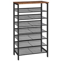 8-Tier Shoe Rack, Large Capacity Shoe Shelf, Stable And Sturdy, Shoe Storage Org - £106.97 GBP