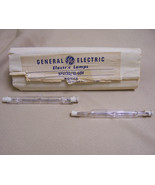 2 pcs Vintage General Electric 375T3Q/CL-60V 375 Watt 60 Volt Quartz Lam... - $24.74